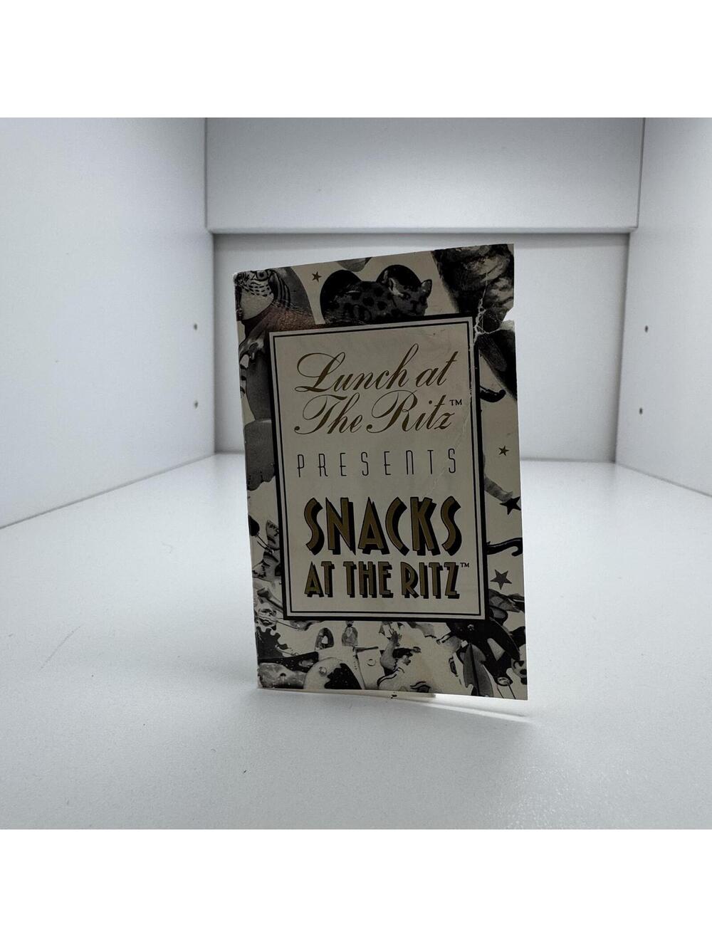 Lunch at The Ritz Snacks at The Ritz Vintage Earrings 1991